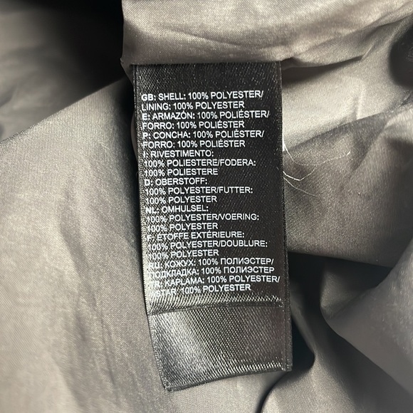 Men's The North Face Resolve Jacket Winter Coat Outdoor Green Small - Picture 9 of 9